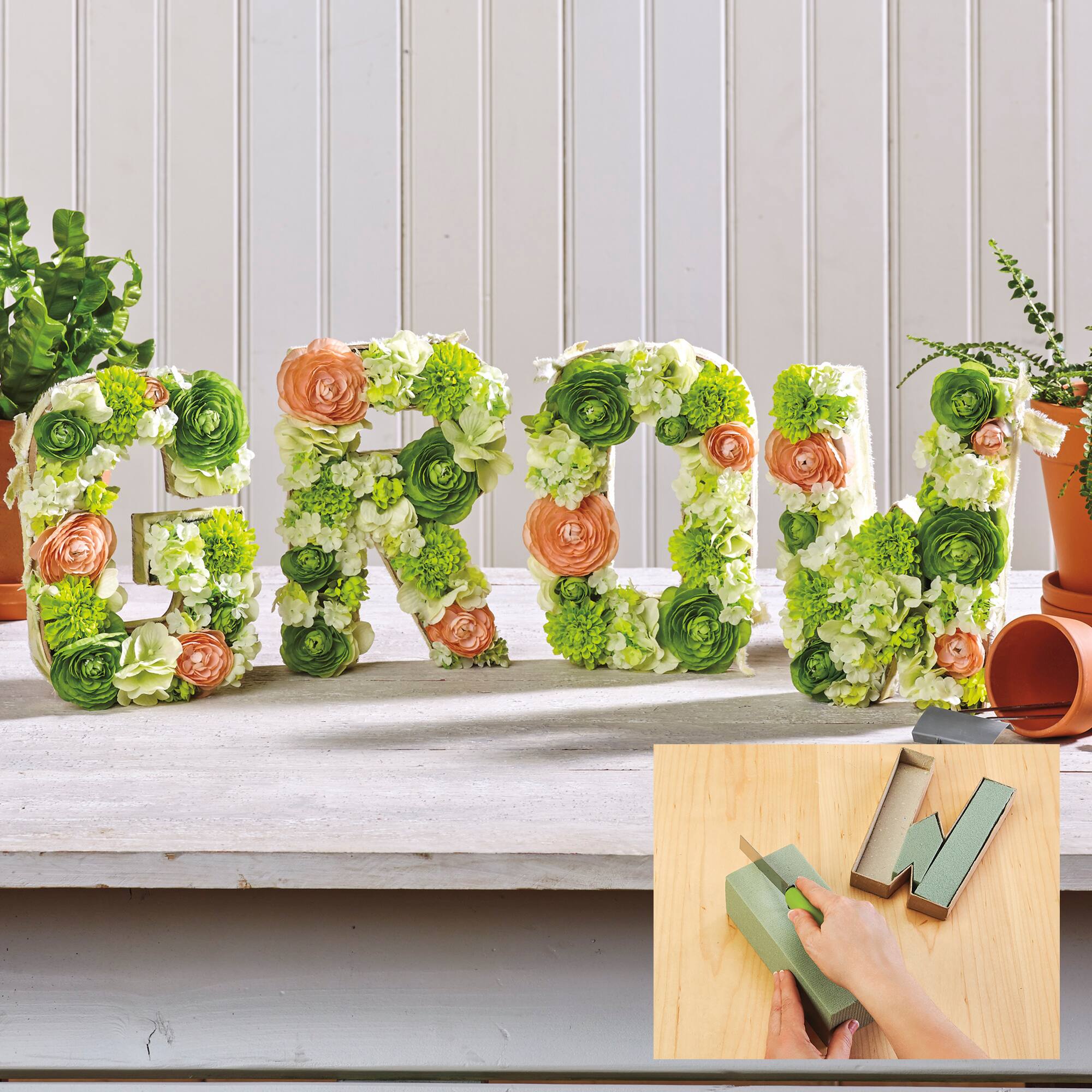 FloraCraft® DryFōM Brick Green